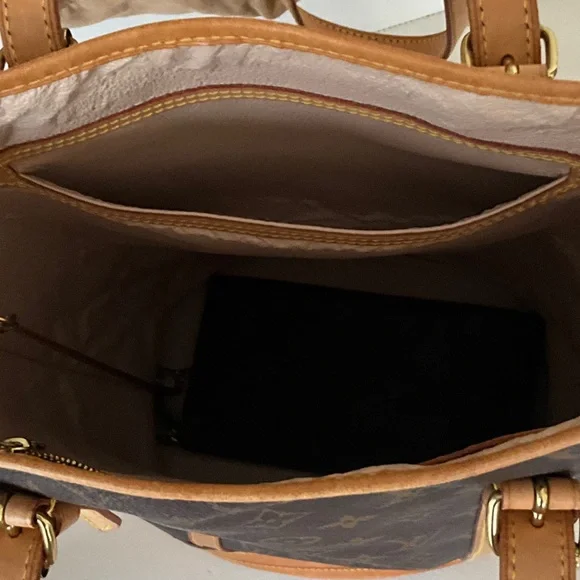 Louis Vuitton Monogram Bucket GM Tote Bag Brown - Picture 11 of 16